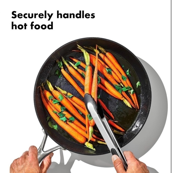 NWT OXO Good Grips 2-Piece Tongs with Nylon Heads Set - Picture 4 of 6